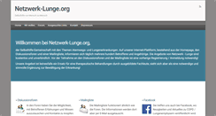 Desktop Screenshot of netzwerk-lunge.org